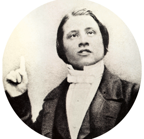Picture of C.H. Spurgeon as a young man