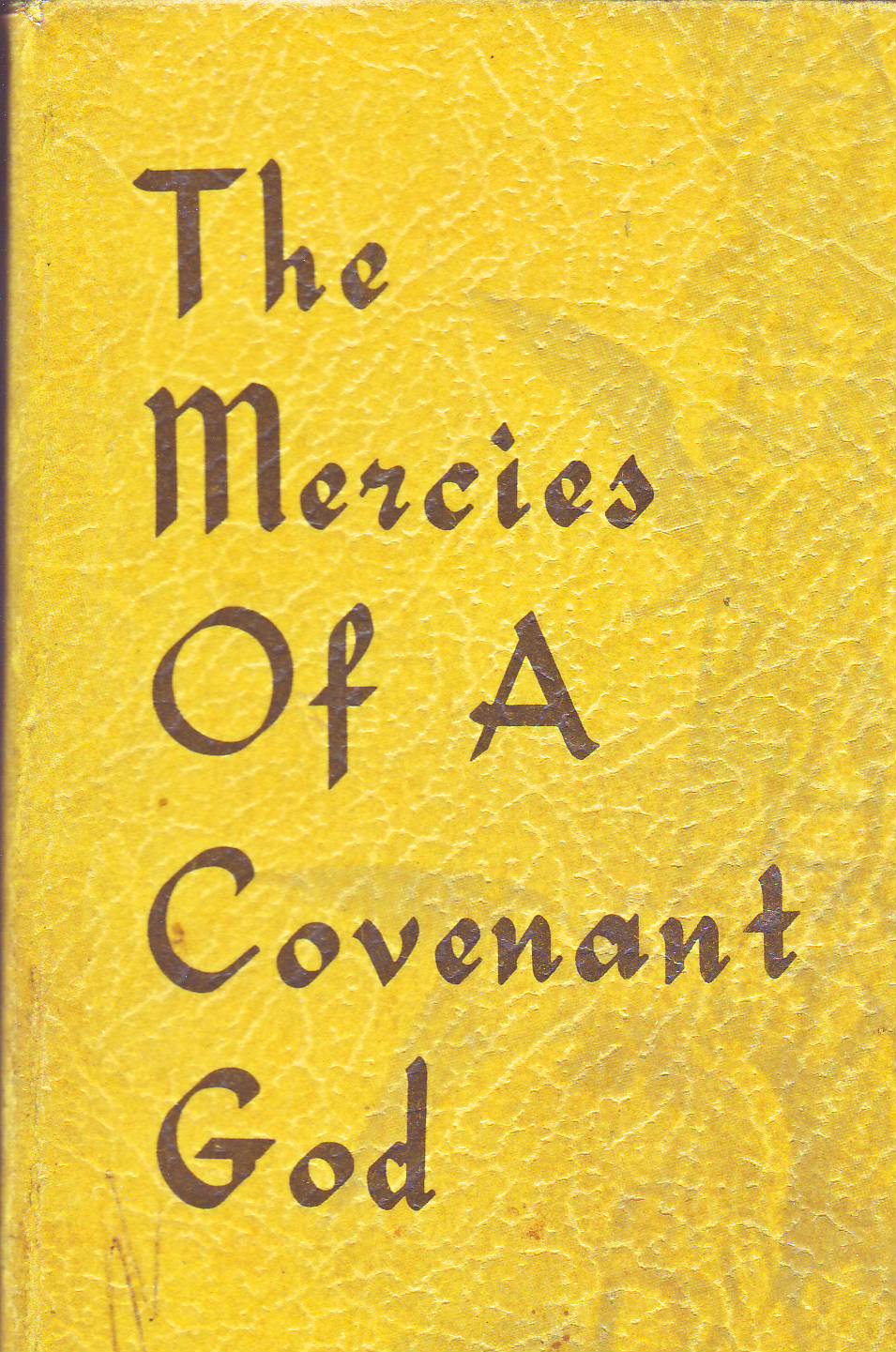 Cover picture “Mercies of a Covenant God”